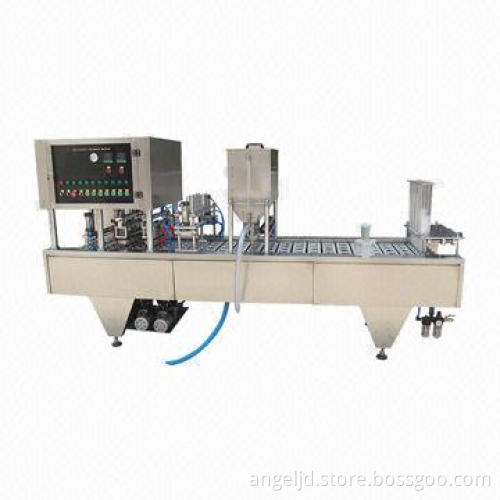 Cup Filling Machine, Simple Operation, PLC Control and Stable Performance